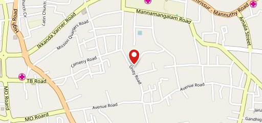 CAFE ADDICT THRISSUR on map