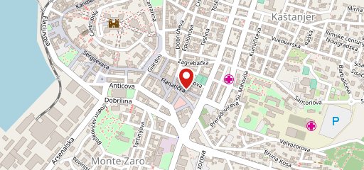 Cafe Bar Istranka sulla mappa