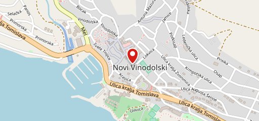 Cafe bar Mini sulla mappa