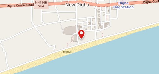 Cafe by the Sea, Digha on map