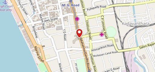 Cafe Canopy MG Road on map