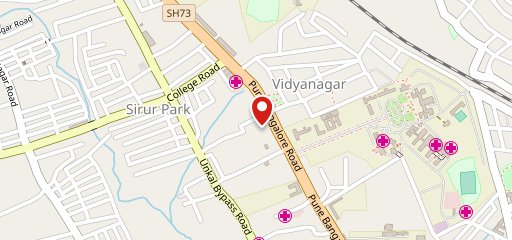 Cafe Chocolicious cafe - Best Cafe in Hubli (Pizza/Pasta/Burger/Sandwich/Apatizers/Shakes/Coffee) on map