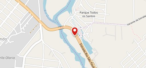 Café com bolo no mapa