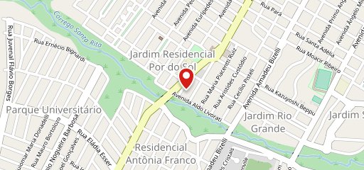 Café Contêiner no mapa