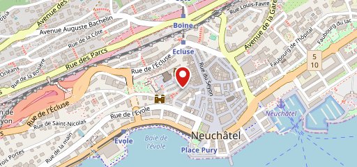 Café de la Collégiale sulla mappa