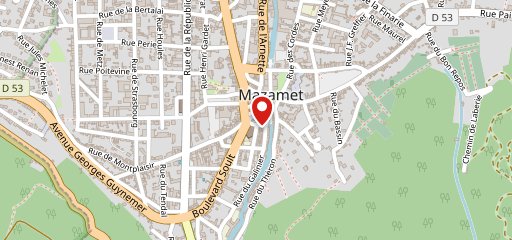 Café de la Paix sur la carte