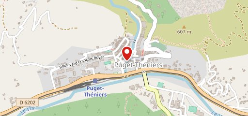 Café de l'Univers sur la carte