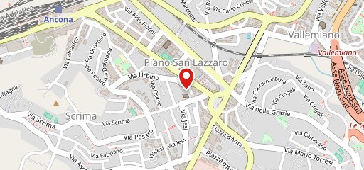 Cafè della piazzetta sulla mappa