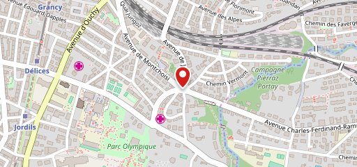 Café des Avenues sulla mappa