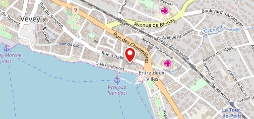 Café, Restaurant du Port sulla mappa