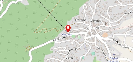 Restaurant du Téléphérique Vercorin sulla mappa