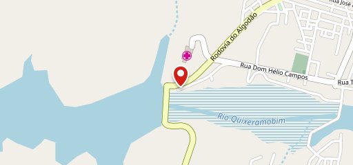 Café e Flores no mapa