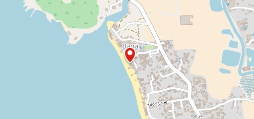 Cafe Laval bar and beach restaurant on map