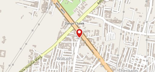 Cafe love lock on map