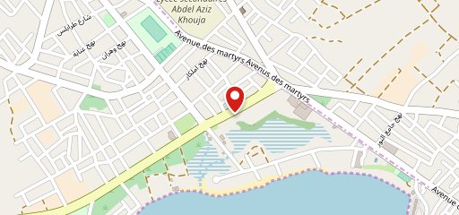 Café Maestro sur la carte