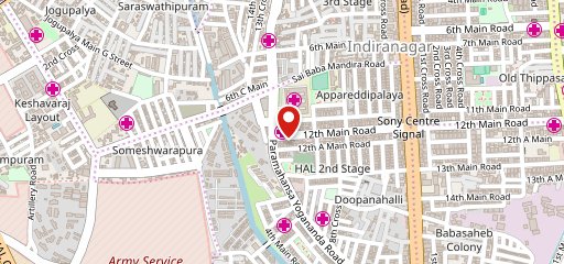Cafe Noir Indiranagar on map