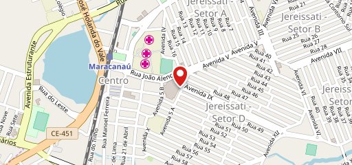 Café Nordestino no mapa