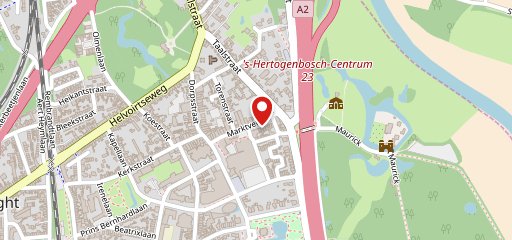 Café Oud Zuid sur la carte