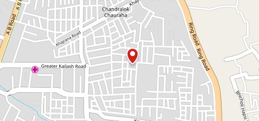 Cafe Palette, Indore on map