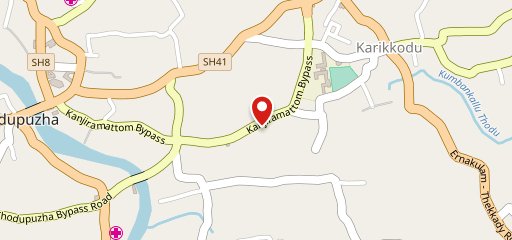 Café Pizzeria Thodupuzha on map