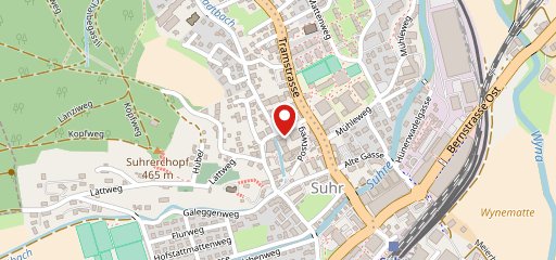 Cafe Pöstli sulla mappa