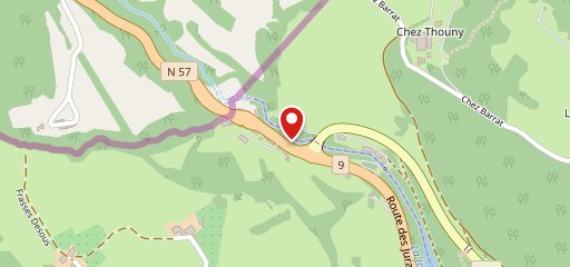 Café Restaurant du Creux sulla mappa