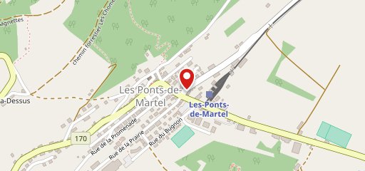 Le Pub des Ponts sulla mappa