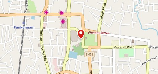 Cafe on map