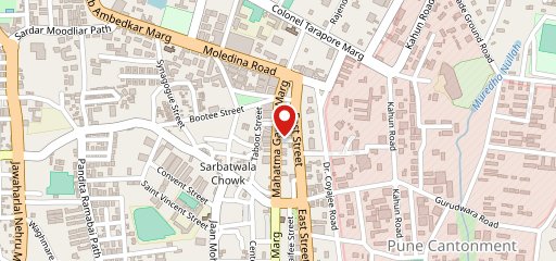 Toons Burgers on map