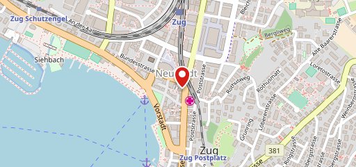 Treichler Zuger Kirschtorten AG sulla mappa