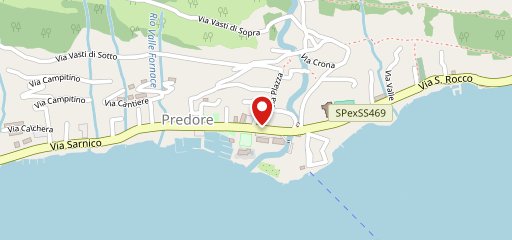 Cafe' Vecchia Filanda sur la carte