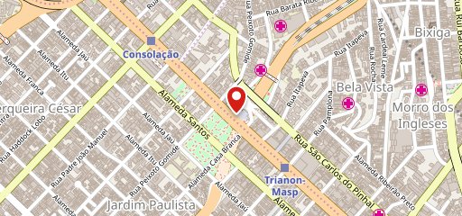 Casa Vovó Palmirinha no mapa