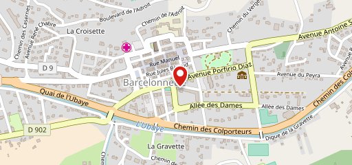 Cafédelapaix Bar sur la carte