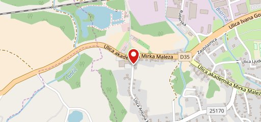 Caffe bar Breza sulla mappa