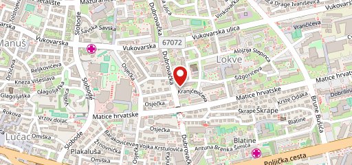 Caffe Bar Capri sur la carte