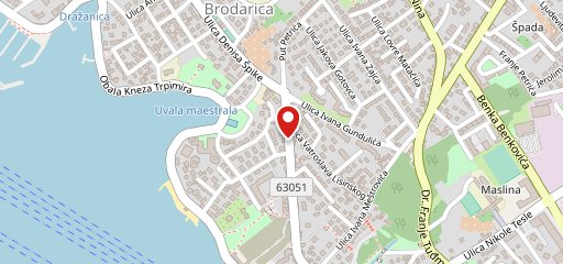 Caffe bar Guliver sulla mappa