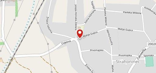 Caffe bar K2 sur la carte