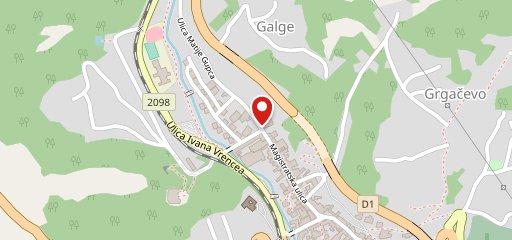 Caffe bar "Kod Strica" sulla mappa