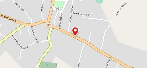 Caffe bar sulla mappa