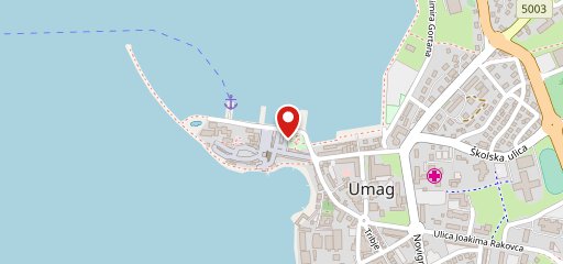 Caffe bar San Antonio Umag sulla mappa