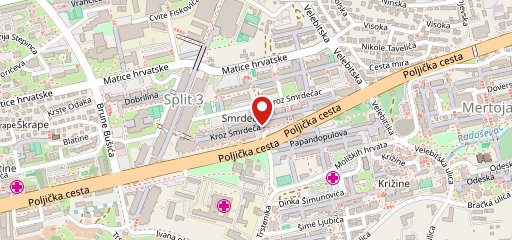 Caffe bar Split 1700 sulla mappa