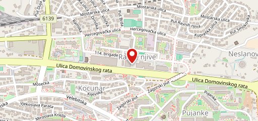 Caffe Bar Squash sur la carte