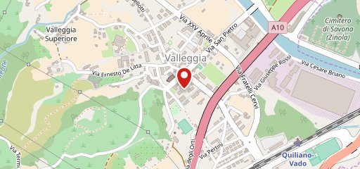 Il Caffè della Piazza Valleggia sulla mappa