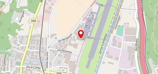 Caffè dell'Aereoporto sulla mappa