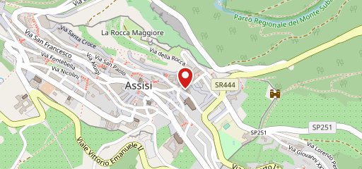 Caffè Duomo ASSISI sulla mappa