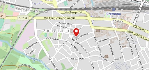 Caffè Fiume sulla mappa