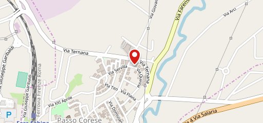 Caffe Giardino sulla mappa