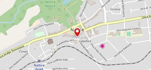 Caffe "In" Našice sulla mappa