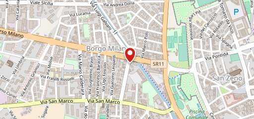 Caffè Manzoni Verona sulla mappa