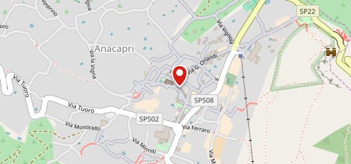 Cafe Michelangelo sulla mappa